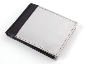 **Blank Sample Example** Engravable Leather Wallet